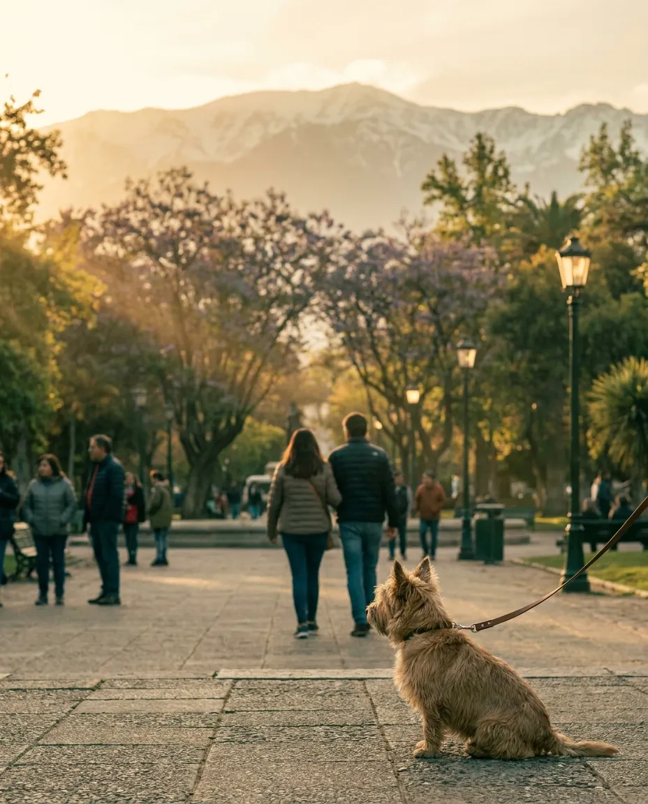 Reisen mit Haustier in Santiago, Chile