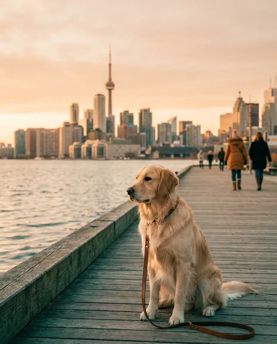 Reisen mit Haustier in Toronto, Kanada