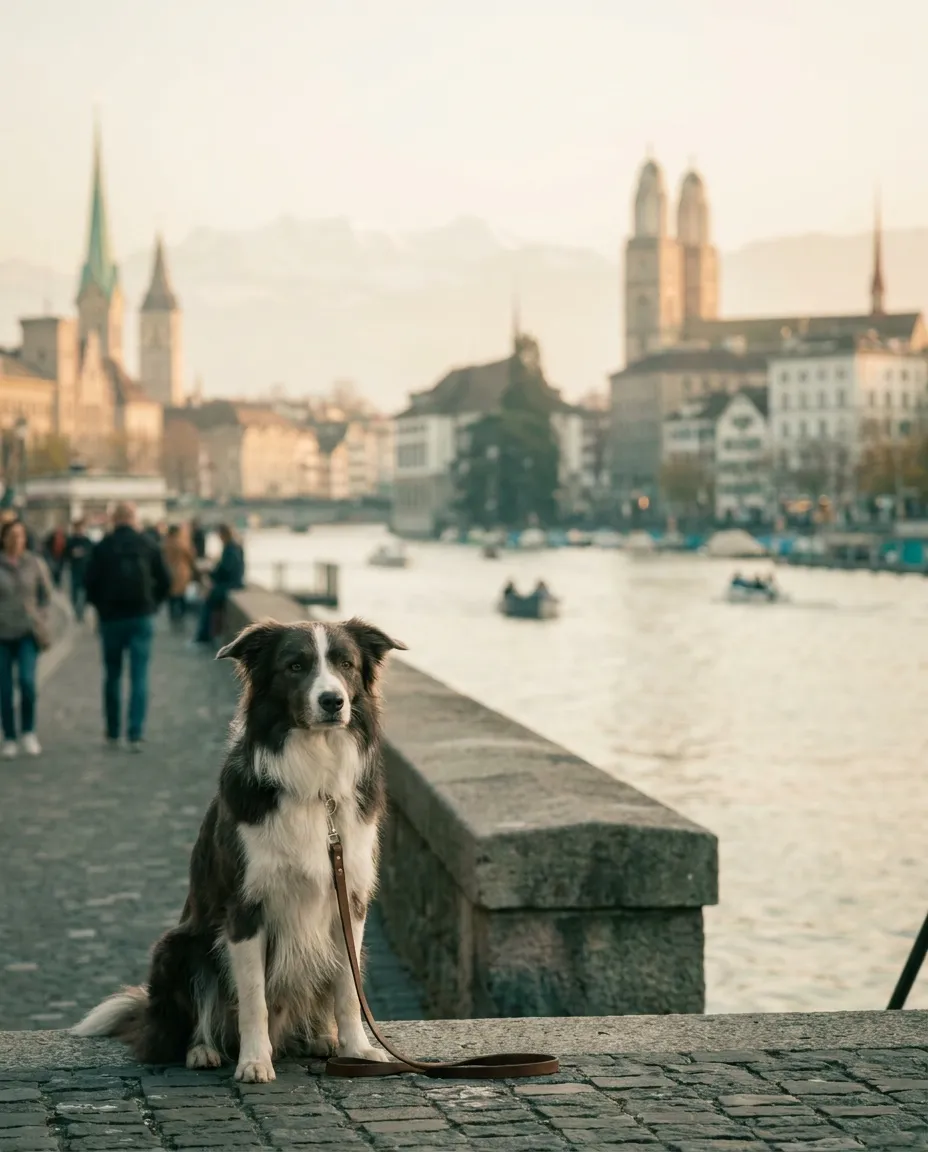 Reisen mit Haustier in Zurich, Schweiz